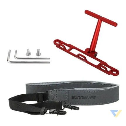 Mount with strap Sunnylife for DJI RC / RC 2 controller (red) ZJ764 R DJI
