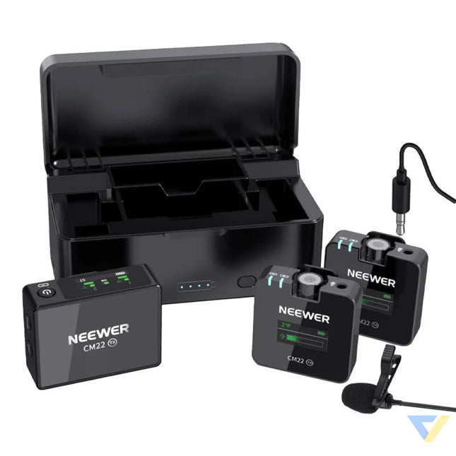 Neewer wireless microphone set Lavalier