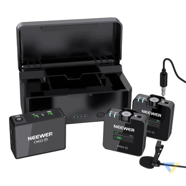 Neewer wireless microphone set Lavalier