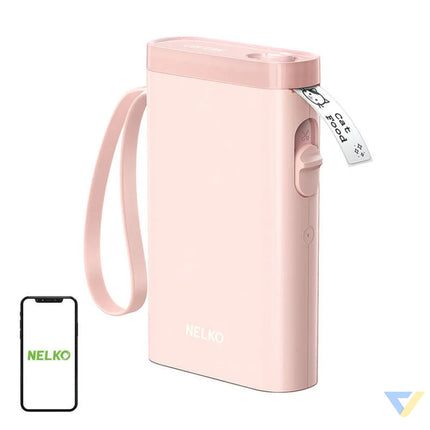 Nelko P21 thermal label printer (pink) Label printers