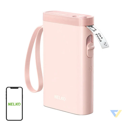 Nelko P21 thermal label printer (pink) Label printers