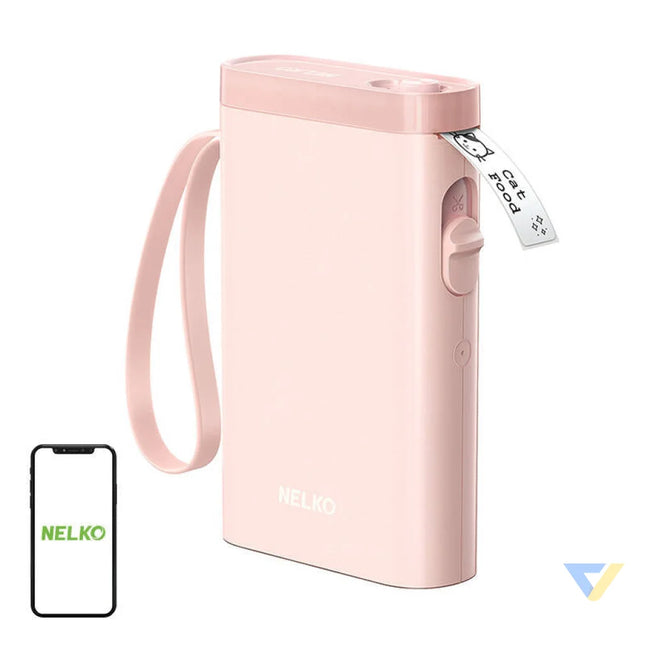 Nelko P21 thermal label printer (pink) Label printers