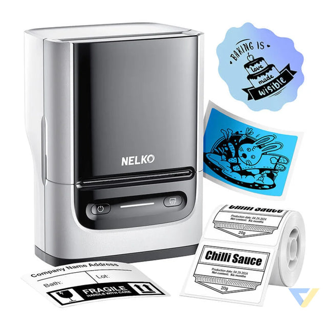Nelko PM220 thermal label printer (white) Label printers