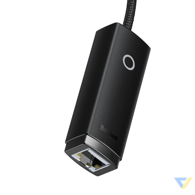 Network adapter Baseus Lite Series USB to RJ45 (black) Adapters connectors and converters