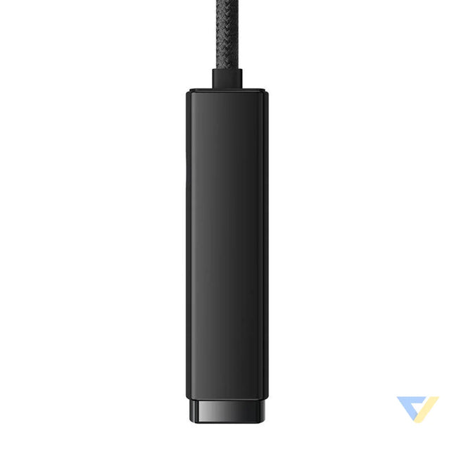 Network adapter Baseus Lite Series USB to RJ45 (black) Adapters connectors and converters