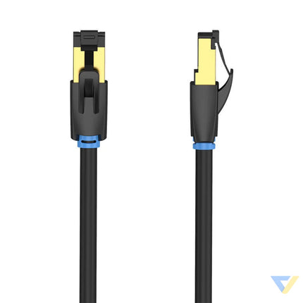 Network Cable CAT8 SFTP Vention IKABF RJ45 Ethernet 40Gbps 1m Black Network cables