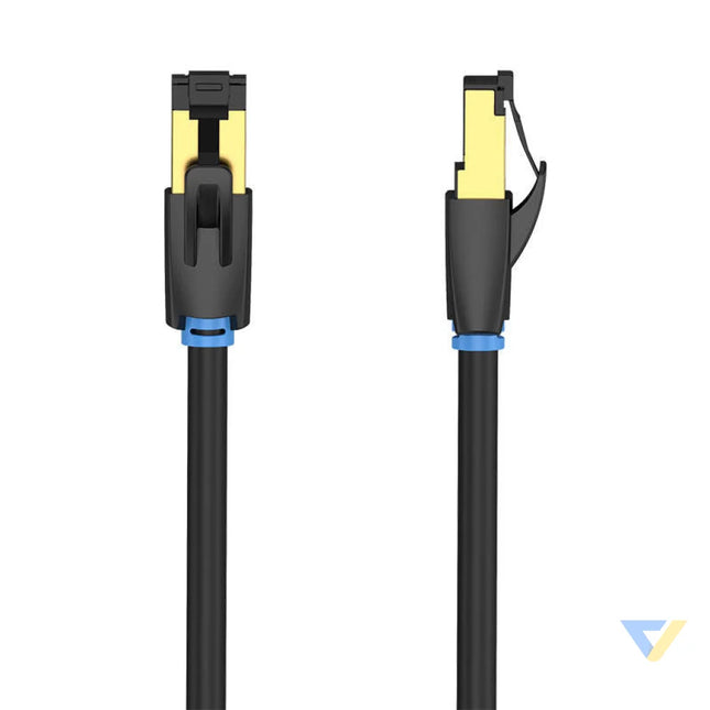 Network Cable CAT8 SFTP Vention IKABF RJ45 Ethernet 40Gbps 1m Black Network cables