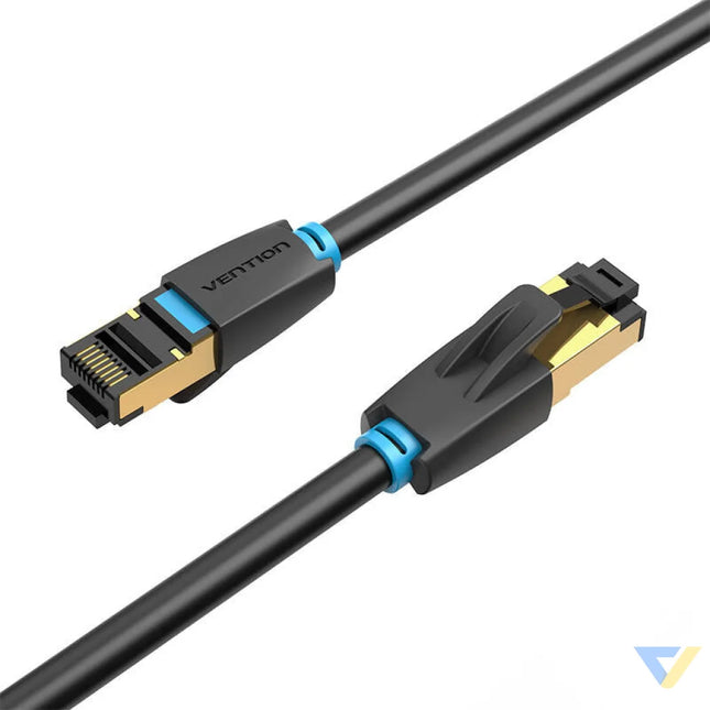 Network Cable CAT8 SFTP Vention IKABI RJ45 Ethernet 40Gbps 3m Black Network cables