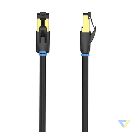 Network Cable CAT8 SFTP Vention IKABL RJ45 Ethernet 40Gbps 10m Black Network cables