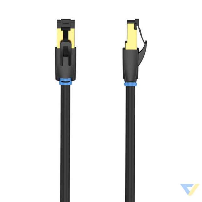 Network Cable CAT8 SFTP Vention IKABL RJ45 Ethernet 40Gbps 10m Black Network cables