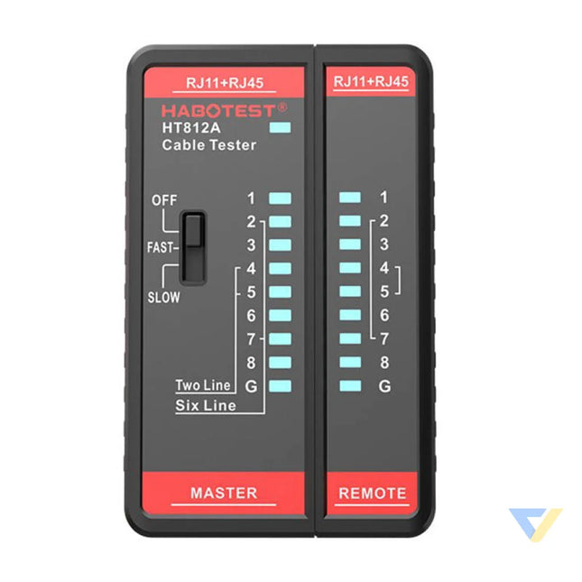 Network cable tester Habotest HT812A RJ45/RJ14/RJ12/RJ9 Measuring tools