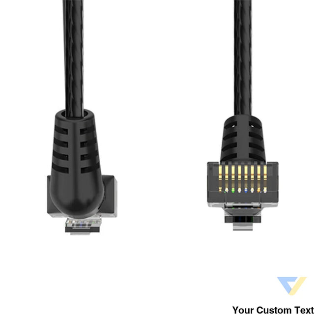 Network Cable UTP Cat.6 Vention IBOBF RJ45 Ethernet 1m (black) Network cables