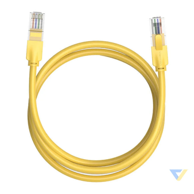 Network Cable UTP CAT6 Vention IBEYF RJ45 Ethernet 1000Mbps 1m Yellow Network cables