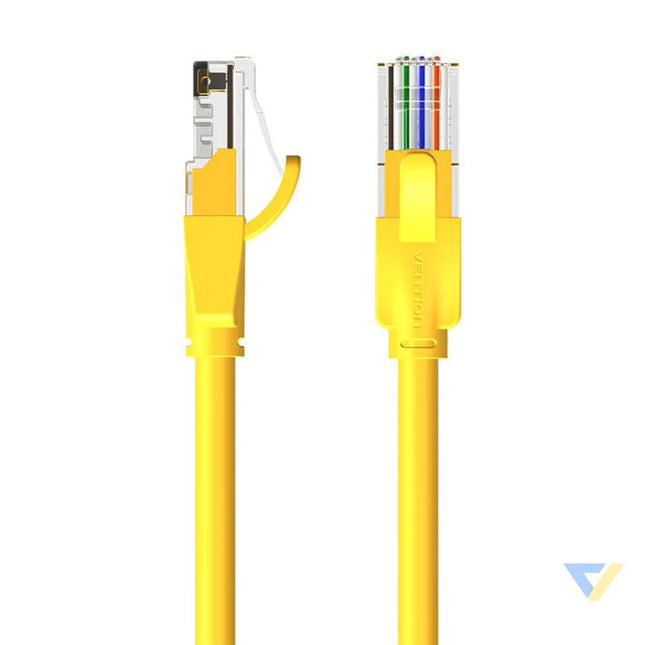 Network Cable UTP CAT6 Vention IBEYF RJ45 Ethernet 1000Mbps 1m Yellow Network cables