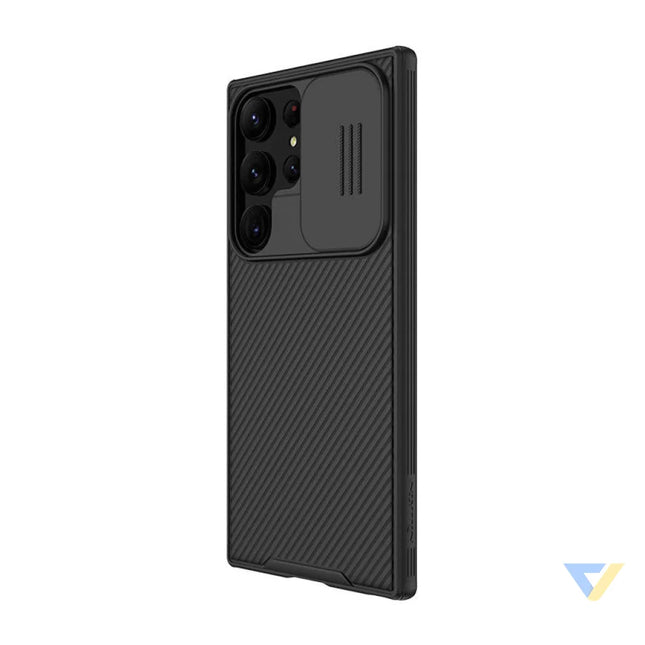 Nillkin CamShield Pro case for Samsung S23 Ultra (black) Protective cases for smartphones
