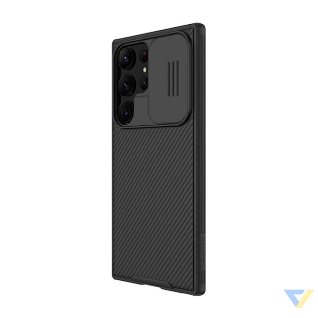 Nillkin CamShield Pro case for Samsung S23 Ultra (black) Protective cases for smartphones