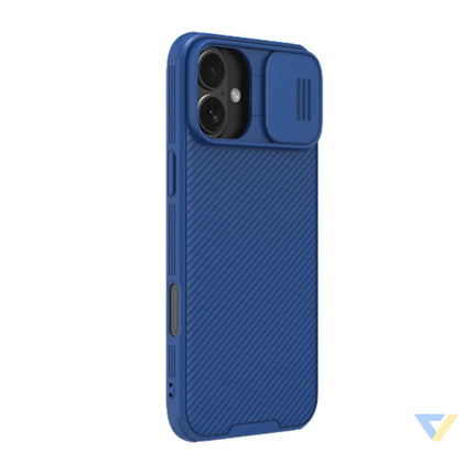 Nillkin CamShield Pro iPhone 16 Case (blue) Protective cases for smartphones