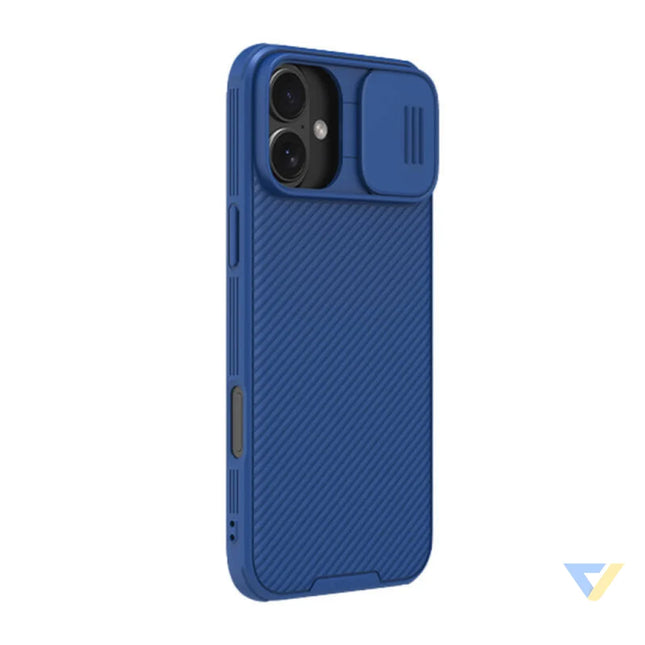 Nillkin CamShield Pro iPhone 16 Plus case (blue) Protective cases for smartphones