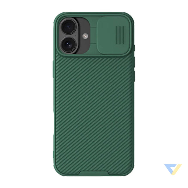 Nillkin CamShield Pro iPhone 16 Plus Case (green) Protective cases for smartphones
