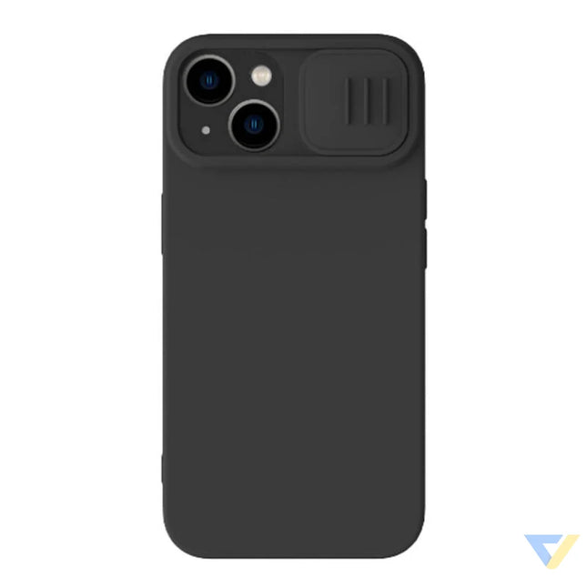 Nillkin CamShield Silky Silicone Case for iPhone 15 Plus (black) Protective cases for smartphones