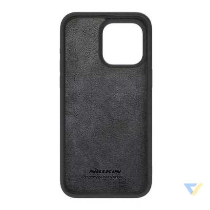 Nillkin CamShield Silky Silicone case for iPhone 15 Pro (classic black)) Protective cases for smartphones