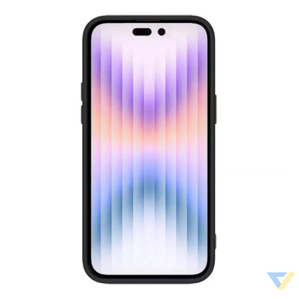 Nillkin CamShield Silky Silicone case for iPhone 15 Pro (classic black)) Protective cases for smartphones