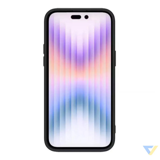 Nillkin CamShield Silky Silicone case for iPhone 15 Pro (classic black)) Protective cases for smartphones