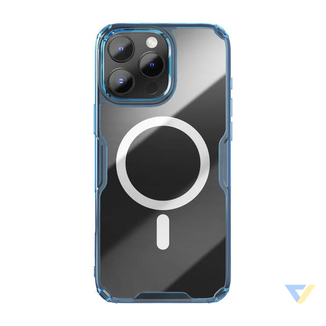 Nillkin Nature TPU Pro Magnetic iPhone 16 Pro Case (blue) Protective cases for smartphones