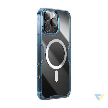 Nillkin Nature TPU Pro Magnetic iPhone 16 Pro Case (blue) Protective cases for smartphones