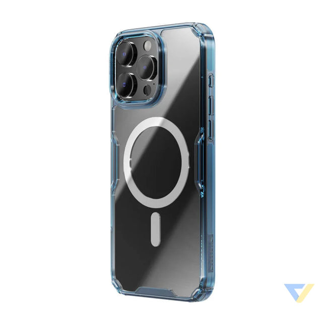 Nillkin Nature TPU Pro Magnetic iPhone 16 Pro Max Case (blue) Protective cases for smartphones