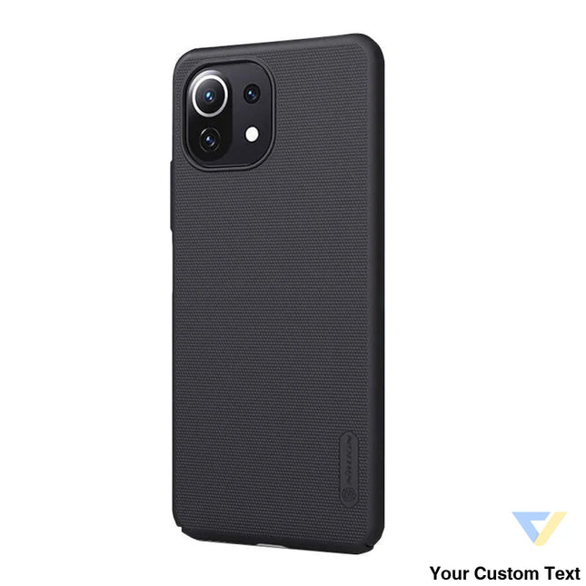 Nillkin Super Frosted Shield case for Xiaomi 11 Lite 4G/5G (black) Protective cases for smartphones