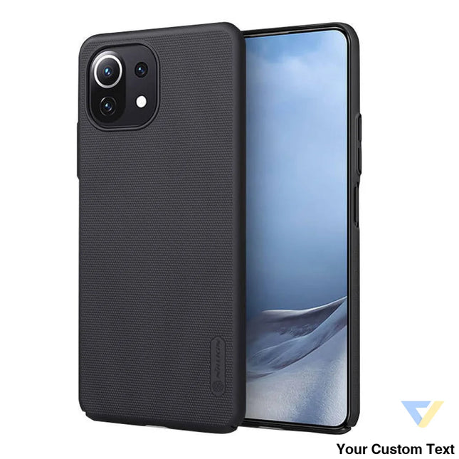 Nillkin Super Frosted Shield case for Xiaomi 11 Lite 4G/5G (black) Protective cases for smartphones
