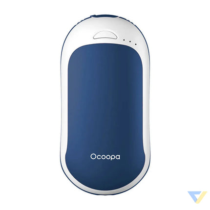Ocoopa HotPal PD 5000 mAh hand warmer with powerbank function USB C white blue Hand warmers
