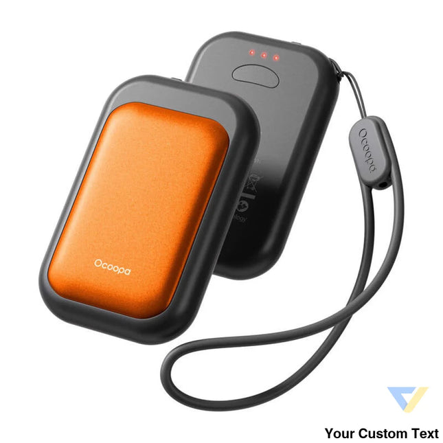 Ocoopa UT4 Young 2x2500 mAh hand warmer USB C black and orange Hand warmers