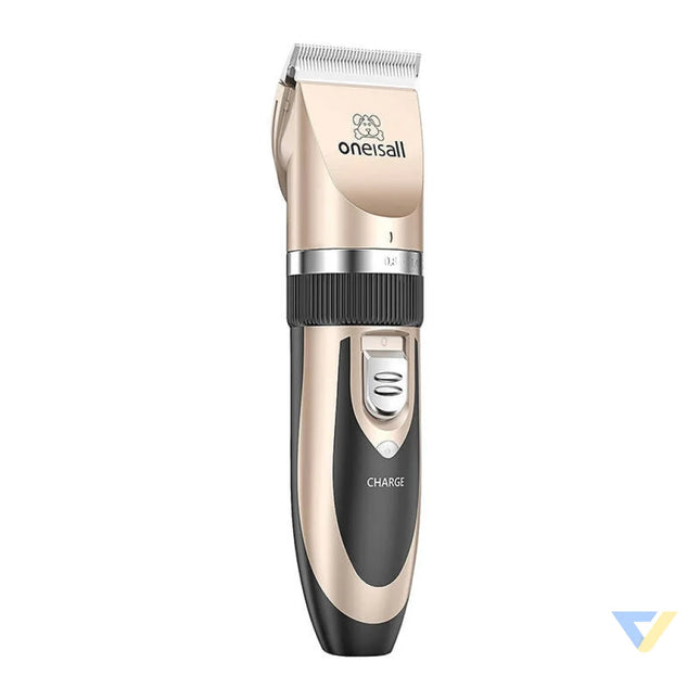 Oneisall P2 Pet Trimmer / Clippers + Scissors + Comb Set (Gold) Animal care