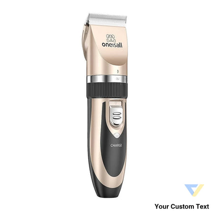 Oneisall P2 Pet Trimmer / Clippers + Scissors + Comb Set (Gold) Animal care