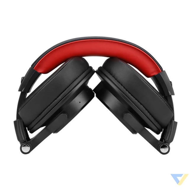 Oneodio Fusion A70 Wireless Headphones (Black and Red) Over ear