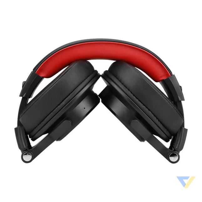 Oneodio Fusion A70 Wireless Headphones (Black and Red) Over ear