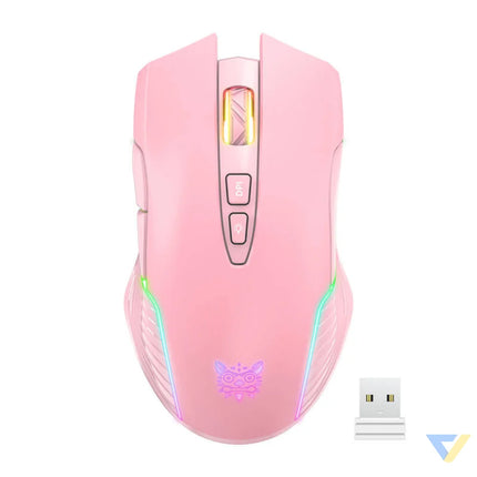 ONIKUMA CW905 Pink 2.4G Wireless Gaming Mouse Mice keyboards