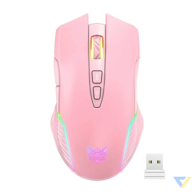 ONIKUMA CW905 Pink 2.4G Wireless Gaming Mouse Mice keyboards