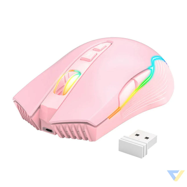 ONIKUMA CW905 Pink 2.4G Wireless Gaming Mouse Mice keyboards