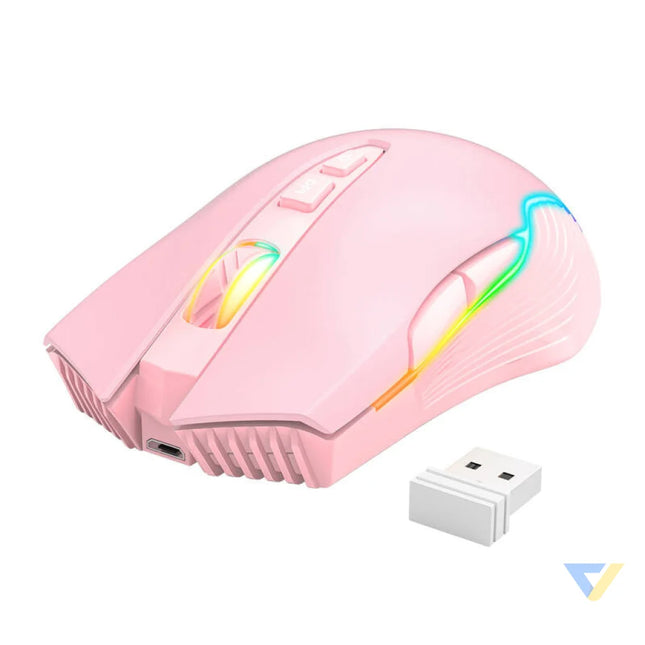 ONIKUMA CW905 Pink 2.4G Wireless Gaming Mouse Mice keyboards