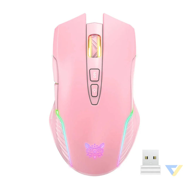 ONIKUMA CW905 Pink 2.4G Wireless Gaming Mouse Mice keyboards
