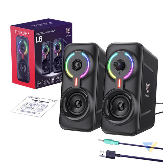 ONIKUMA L6 Multimedia Gaming Speaker with BT5.0 Speakers