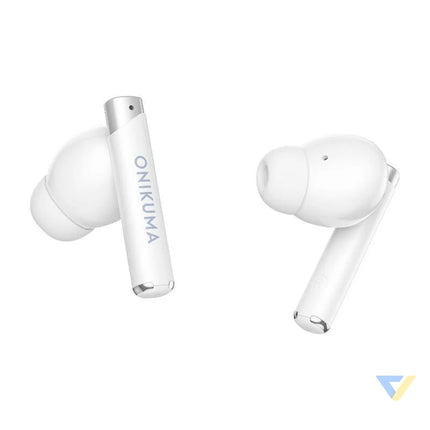 ONIKUMA T18 Bluetooth In Ear Earphones White TWS