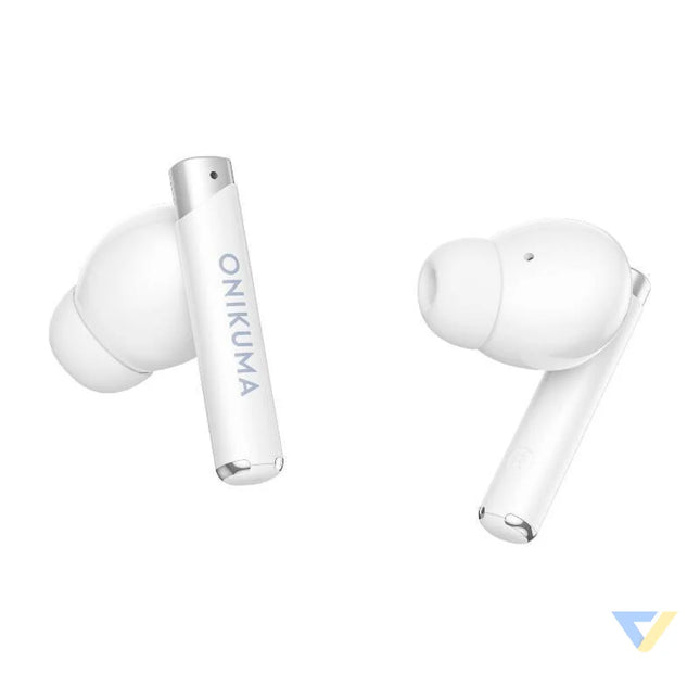 ONIKUMA T18 Bluetooth In Ear Earphones White TWS