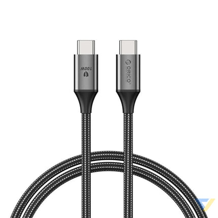 Orico 100W USB C to USB C charging cable (black) USB C to USB C