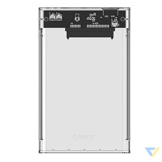 Orico 2139 HDD/SSD 2.5’’ drive enclosure 5Gbps USB A to USB Micro B (transparent) Drive enclosures
