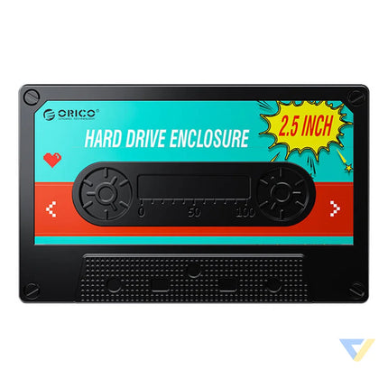 Orico 2580 HDD/SSD 2.5’’ drive enclosure 5Gbps USB A to USB Micro B (black) Drive enclosures