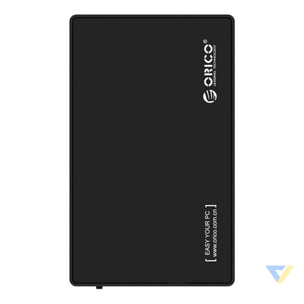 Orico 3588 HDD/SSD 3.5’’ 5Gbps USB A to USB B drive enclosure (black) Drive enclosures